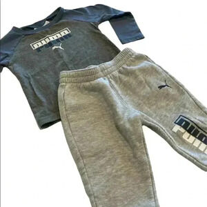 Puma shirt and sweats
